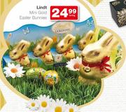 Lindt Mini Gold Easter Bunnies-5x10g