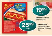 Enterprise Rooi/Gerookte Weense Worsies Elk -750g