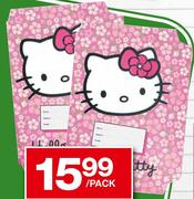 Hello Kitty A4 Book Covers -5 Pack