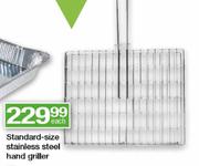 Standard Size Stainless Steel Hand Griller