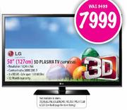 LG 50" 3D Plasma TV-127cm (50PW350)