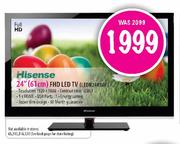 Hisense 24" FHD LED TV-61cm (LEDN24K16P)