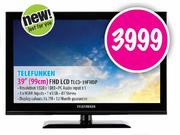 Telefunken 39" (99cm) FHD LCD (TLCD-39FHDP)