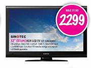 Sinotec 32" (81cm) HDR LCD TV (ST-32KC42HN)