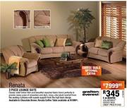 Grafton Everest Renata 3 Piece Lounge Suite  