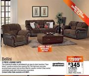 Grafton Everest Bellini 3 Piece Lounge Suite