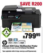 HP Officejet 4500 Colour Multifunction Printer