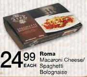 Roma Macaroni Cheese/Spaghetti Bolognaise-Each