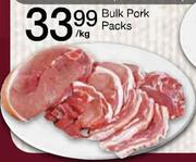 Bulk Pork Packs-Per Kg