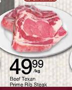 Beef Texan Prime Rib Steak-Per Kg