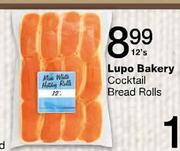 Lupo Bakery Cocktail Bread Rolls-12's