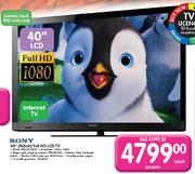 Sony (102cm) Full HD LCD TV-40" (KDL-40X520)