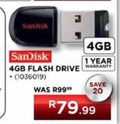 SanDisk Flash Drive-4GB