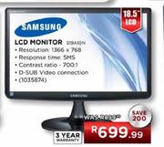 Samsung LCD Monitor-18.5" (S19A30N)