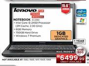 Lenovo Notebook (i5-2450)