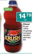 Clover Krush 100% Vrugtesar Mengsel Verskeidenheid-1.5l 