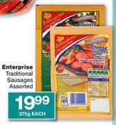 Enterprise Traditional Sausages-375g