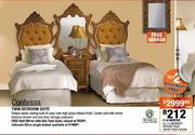 Donelly Contessa Twin Bedroom Suite Each