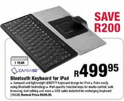 CAPDASE Bluetooth Keyboard For iPad