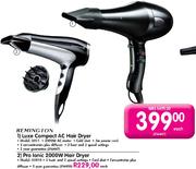 Remington Pro Lonic 2000W Hair Dryer(Model: D5010)-Each