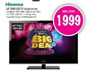 Hisense FHD LED TV-24"(LEDN24K16P)