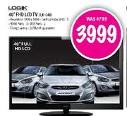 Logik FHD LCD TV-40"(LK-C40)