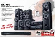 Sony 6.2 DVD Home Theatre System (DDW5400) + DVD Player