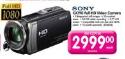 Sony CX190 Full HD Video Camera-Each