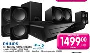 Philips 5.1 Blu-Ray Home Theatre-Each