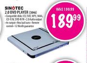 Sinotec 2.0 DVD Player