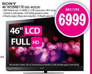 Sony FHD LCD Internet TV(KDL-46CX520)-46"