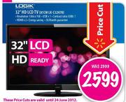 Logik HD Ready LCD TV(81cm LK-C32H78)-32"