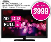 Logik FHD LCD TV(102cm)LK-C40-40"