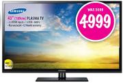 Samsung 43"(109cm) Plasma TV