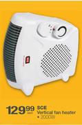 SCE Vertical Fan Heater-2000W
