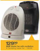 SCE Oscillating Heater Fan-Each