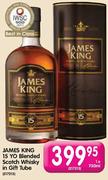 James King 15 Yo Blended Scotch Whisky In Gift Tube-1*750ml