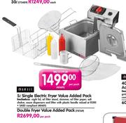 Anvil Single Electric Fryer Value Added Pack-5Ltr