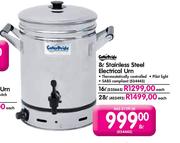 Coter Pride Stainless Steel Electrical Urn-28Ltr