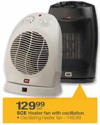 SCE Heater Fan With Oscillation