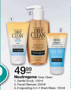 Neutrogena Deep Clean Facial Cleanser-200ml Each