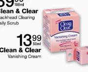 Clean & Clear Vanishing Cream-50ml