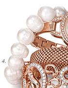 Dolce Vita Brass/Bronze 18ct Gold Plated Freshwater Pearls Bracelet