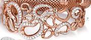 Dolce Vita Brass/Bronze 18ct Gold Plated Bracelet