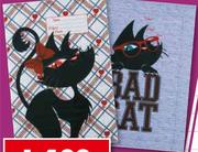 Bad Cat A4 Boekoortreksels -5 Pak Verskeidenheid