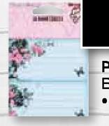 Pink Cookie Book Labels -16 Pack