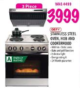 Defy Stainless Steel Oven,Hob And Cookerhood
