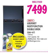 Defy Gourmet Multifunction Double Oven (DBO-437)