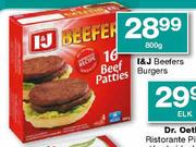 I&J Beefers Burgers-800g