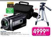 Sony PJ200 Full HD Projector Video Camera Bundle